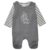 Staccato romper+shirt grafiet gemêleerd