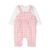 Mayoral Player tuinbroek roze/wit