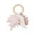 Cam Cam Copenhagen Rammelaar, bladeren met esdoornhouten ring – roos