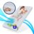 Kids Collective SMART kindermatras, babymatras 80×160 80×180 cm met afneembare hoes wit