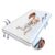 Kids Collective Kindermatras AERO PLUS met ventilatiestroken 10 cm hoog, babymatras 60 x 120 wit zonder hoeslaken