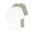 mamalicious Zwangerschapsshirt MLMARY 2-Pack Hedge Green /Snow White