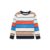 TOM TAILOR Sweatshirt gestreept gekleurd