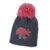 Sterntaler Girl s Beanie antraciet melange