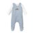 Sterntaler Romperset jersey stippen grijs-blauw