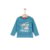 s.Oliver Boys T-shirt met lange mouwen met turquoise strepen