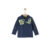 s.Oliver Boys Shirt met lange mouwen donkerblauw