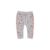 s. Olive r Sweatbroek grijs floral print