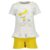 BLUE SEVEN Girls Set van 2 T-Shirt + Shorts Wit