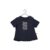 BLUE SEVEN T-Shirt Vlinder Donkerblauw