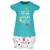 BLUE SEVEN Girls Set van 2 T-shirt + Shorts lagune