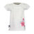 BLUE SEVEN T-shirt bloemen wit
