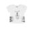 KANZ baby-T-shirt b right white / white