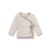 Sanetta Pyjamashirt beige gestreept