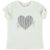 name it T-shirt NMFFASTRIPA Sneeuw White