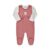FIXONI Body lange mouw 2-delig dusty rose