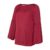 mama licious Lange mouwen shirt MLROSALIE Rood Pruim rood