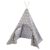 roba Indiase tent Little Stars , grijs